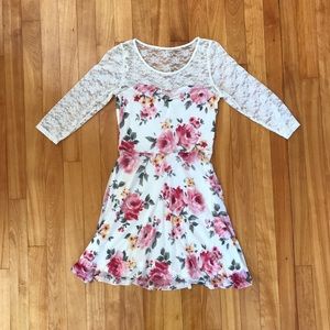 abercrombie kids girls floral dress
